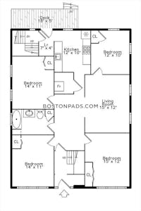 Mattapan 4 Bed 1 Bath BOSTON Boston - $3,700