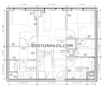 Allston 2 Beds 2 Baths Boston - $4,671 No Fee