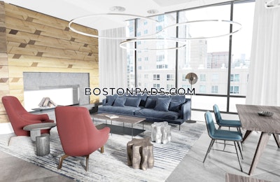 Seaport/waterfront Apartment for rent 2 Bedrooms 1 Bath Boston - $6,643 No Fee